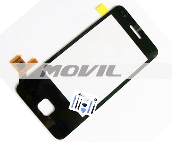 Black Front Outer Glass Touch Panel Digitizer Screen For Coolpad 5899
